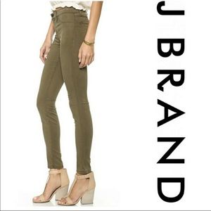 J brand Verdant Skinny Green Jeans